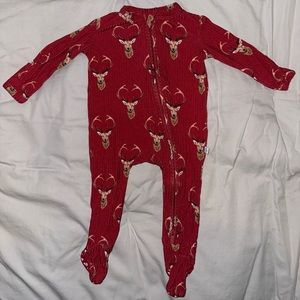 Posh Peanut Footie Zippered One Piece